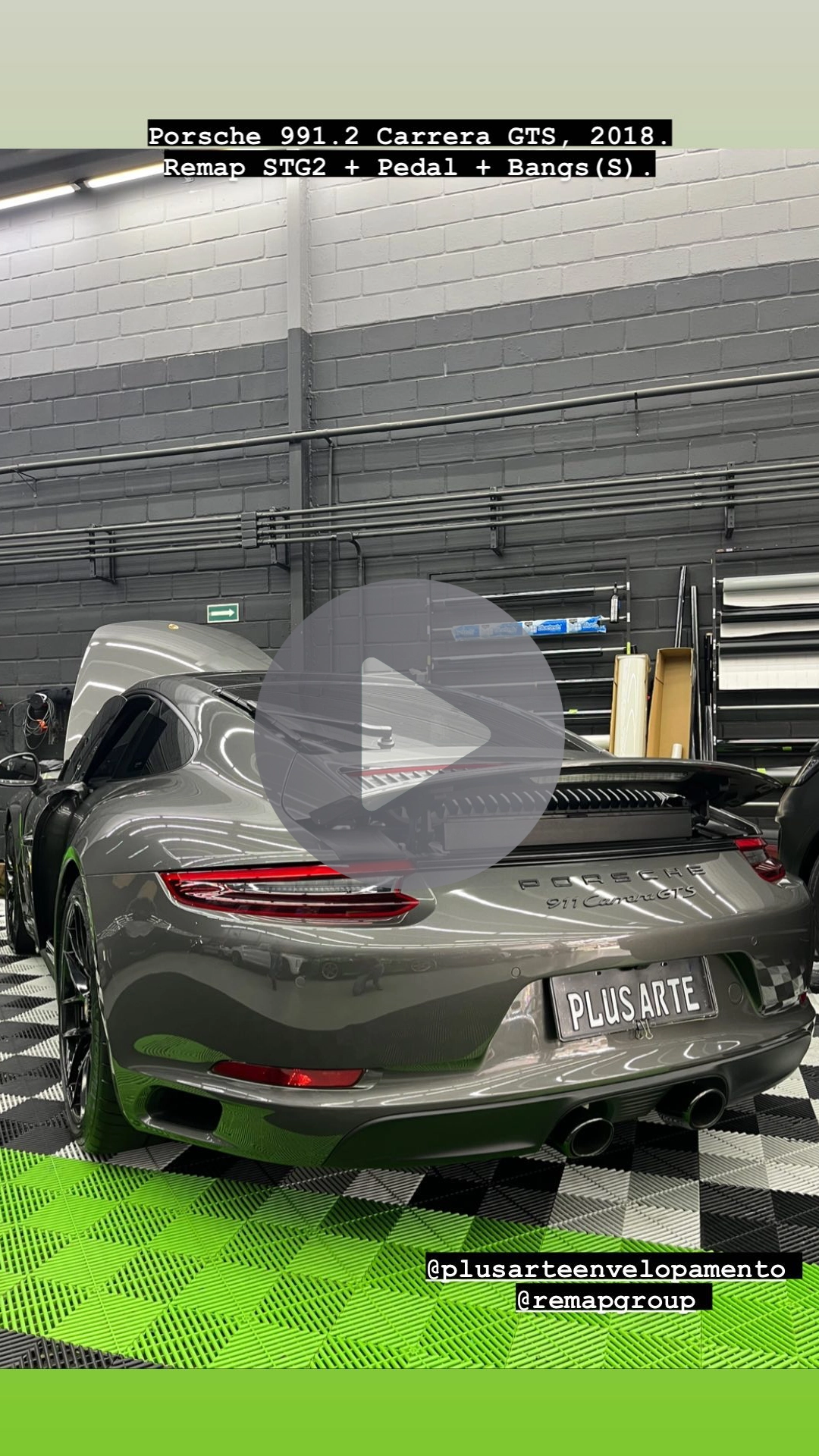 Video Powerful Reprogramação Porsche Carrera GTS